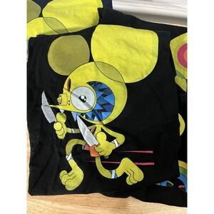 Space Monkey Knives Next Level Apparel‎ T-Shirt Sz Small James Dalek Marshall